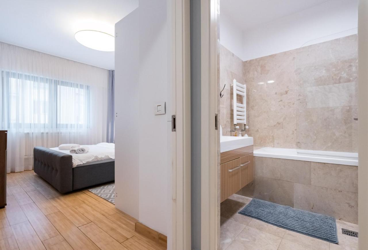 Happy Bubble I Timpuri Noi 1Br Apt 4 Ppl Bukarest Eksteriør billede